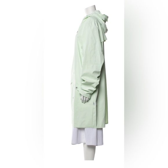 Rains Long Jacket Mineral - Picture 2 of 3